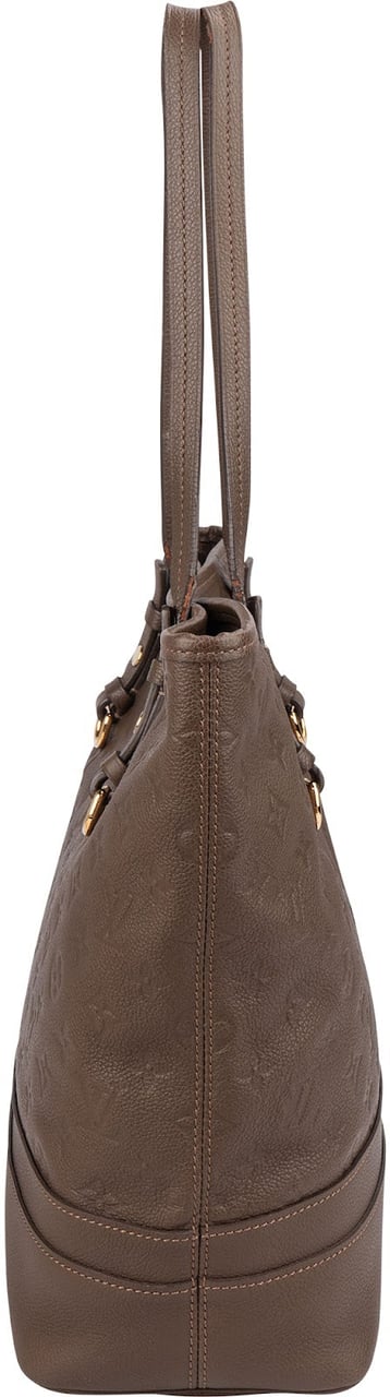 Louis Vuitton Leather Monogram Empreinte Citadine PM Shoulder Bag Bruin