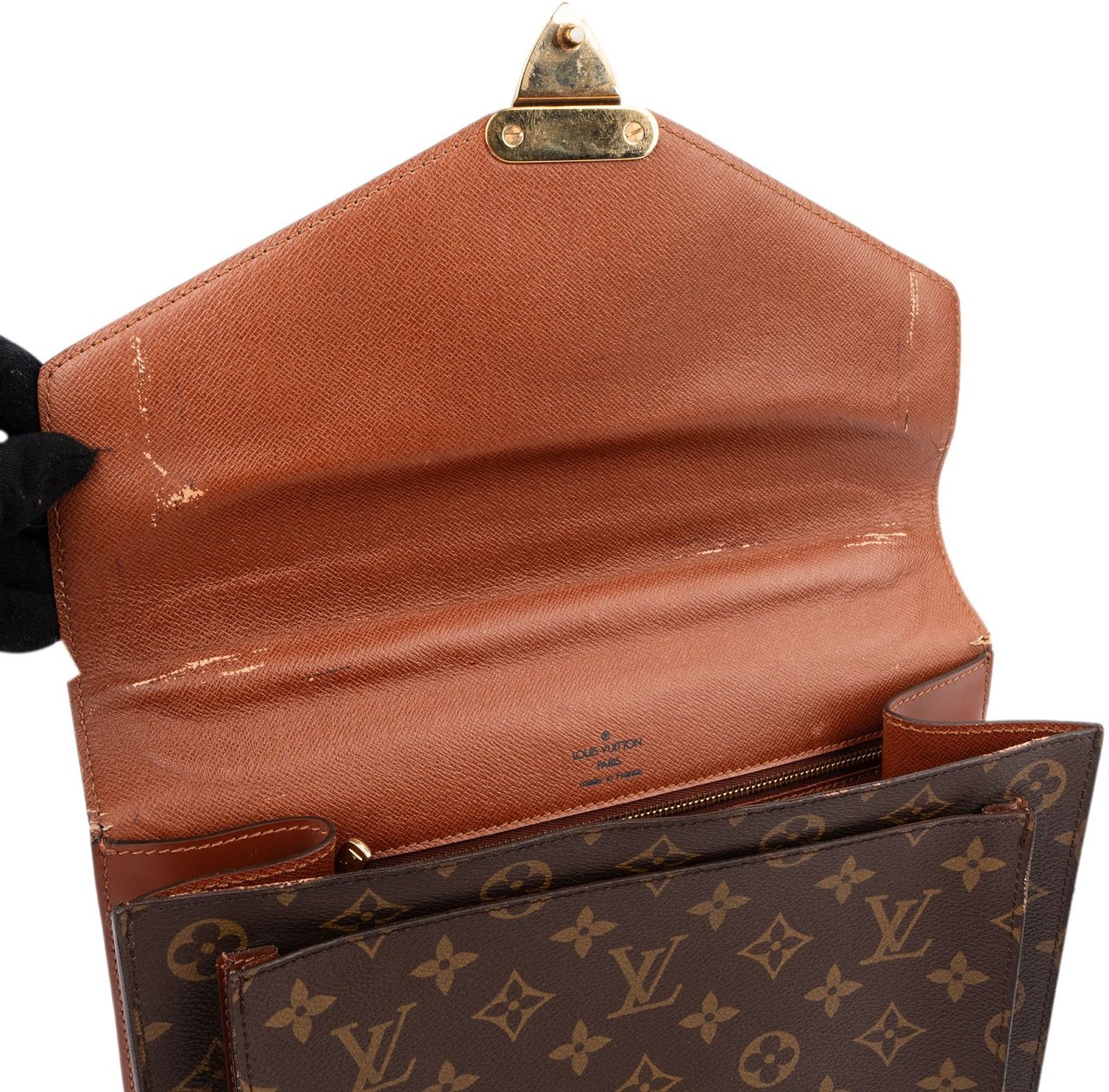 Louis Vuitton Monogram Canvas Monceau Handbag Bruin