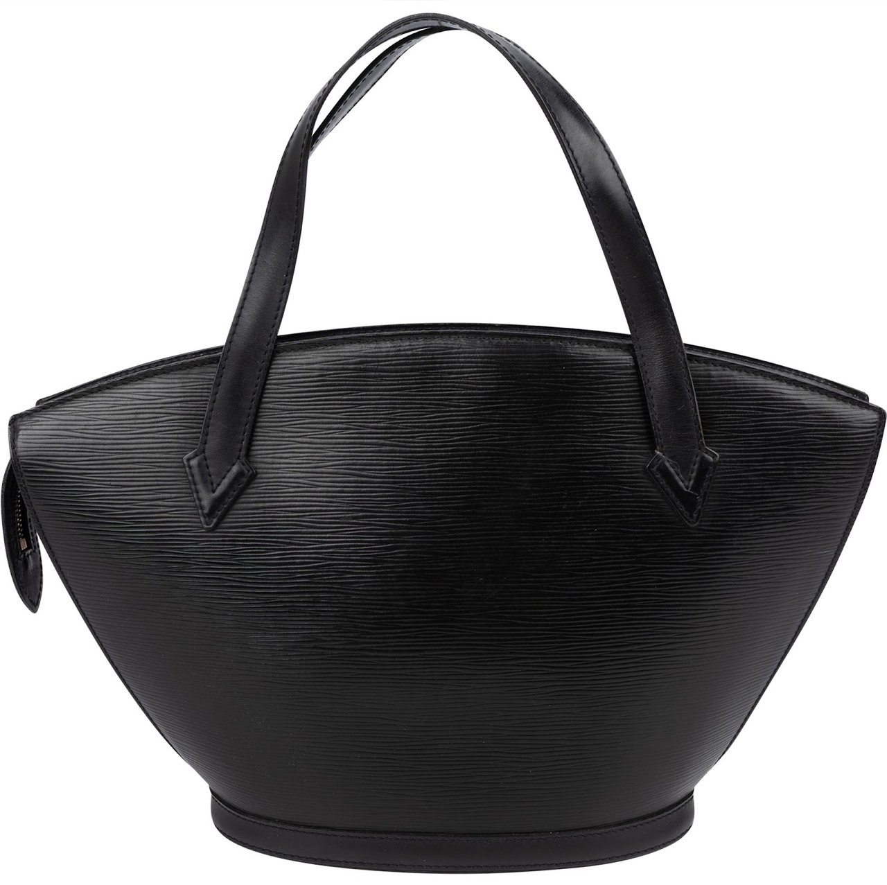 Louis Vuitton Noir Epi Leather Sac St. Jacques PM Shoulder Bag Zwart