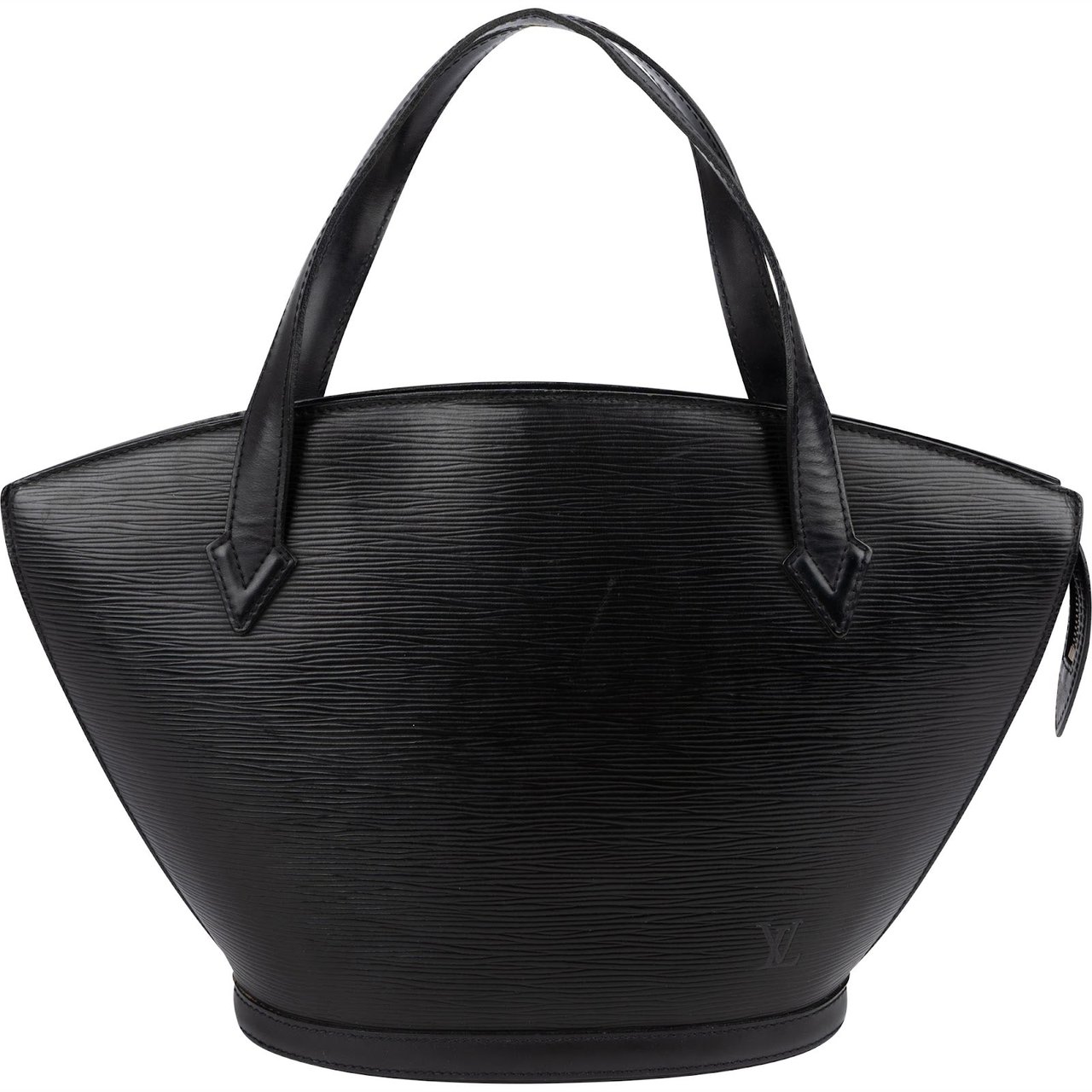 Louis Vuitton Noir Epi Leather Sac St. Jacques PM Shoulder Bag Zwart
