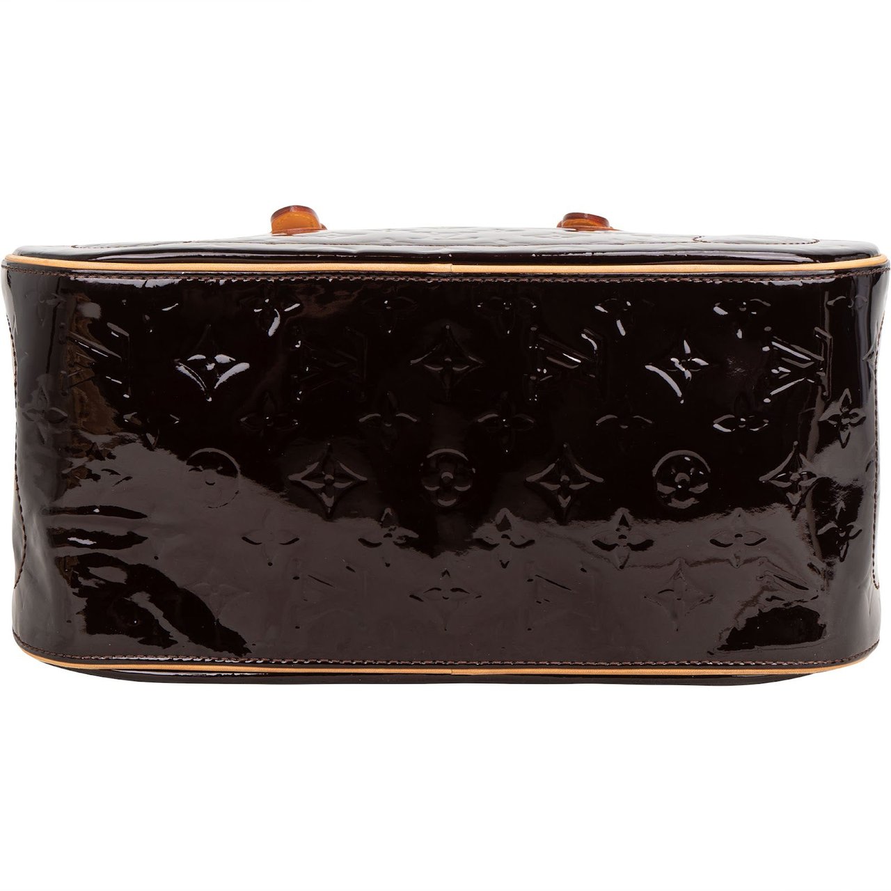 Louis Vuitton Monogram Vernis Leather Summit Drive Handbag Bruin