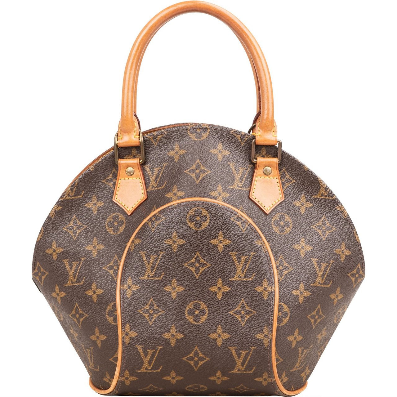 Louis Vuitton Monogram Canvas Ellipse PM Handbag Bruin
