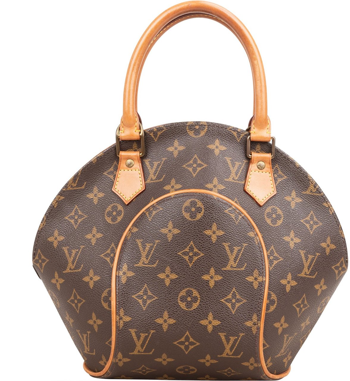 Louis Vuitton Monogram Canvas Ellipse PM Handbag Bruin