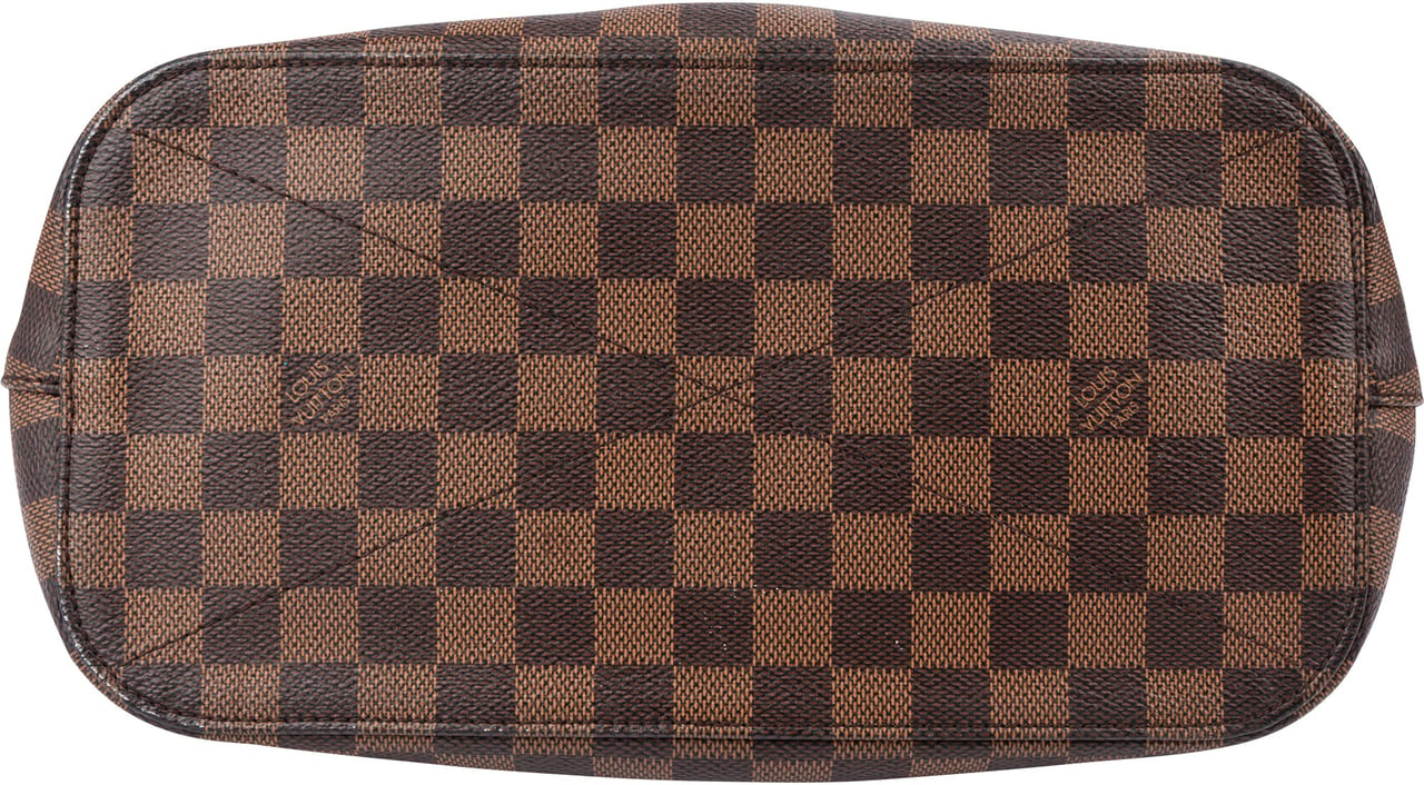 Louis Vuitton Monogram Damier Ebene Siena MM Handbag Bruin