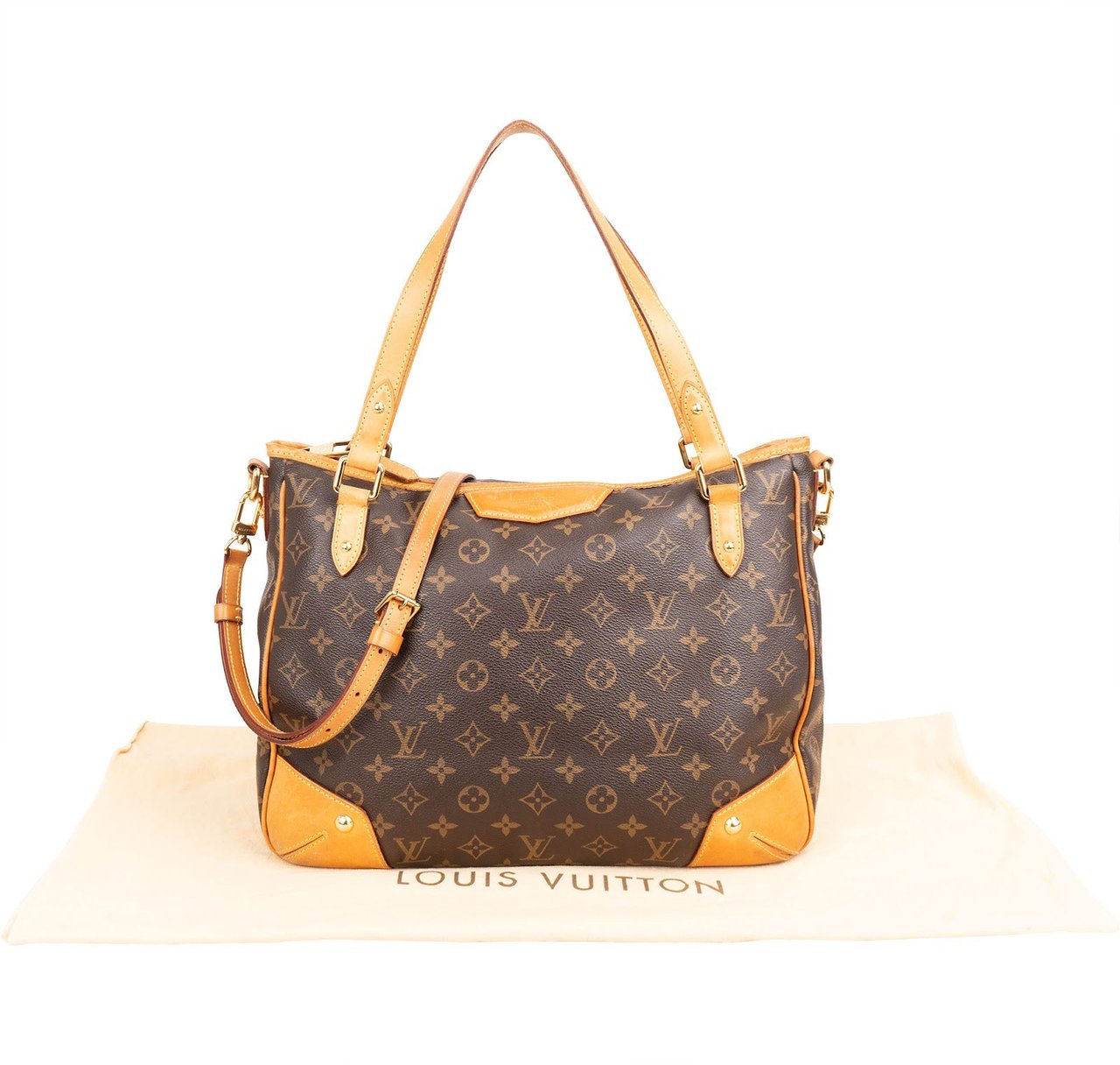 Louis Vuitton Monogram Canvas Estrela MM Shoulder Bag Bruin