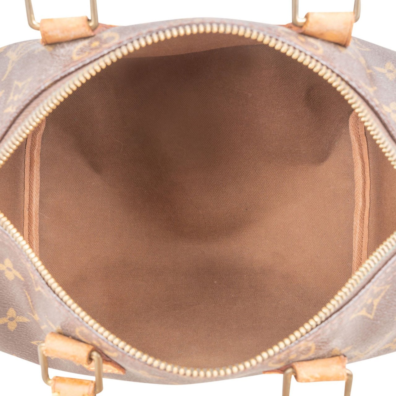 Louis Vuitton Monogram Canvas Speedy 25 Handbag Bruin