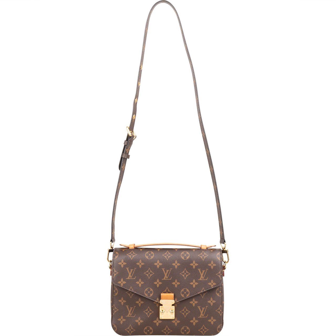 Louis Vuitton Monogram Canvas Métis Handbag Bruin