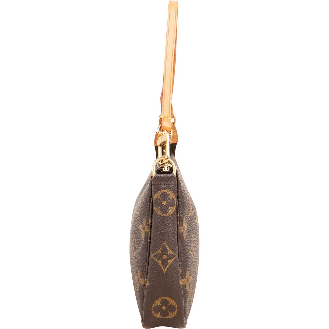 Louis Vuitton Monogram Canvas Pochette Accessoires Handbag Bruin