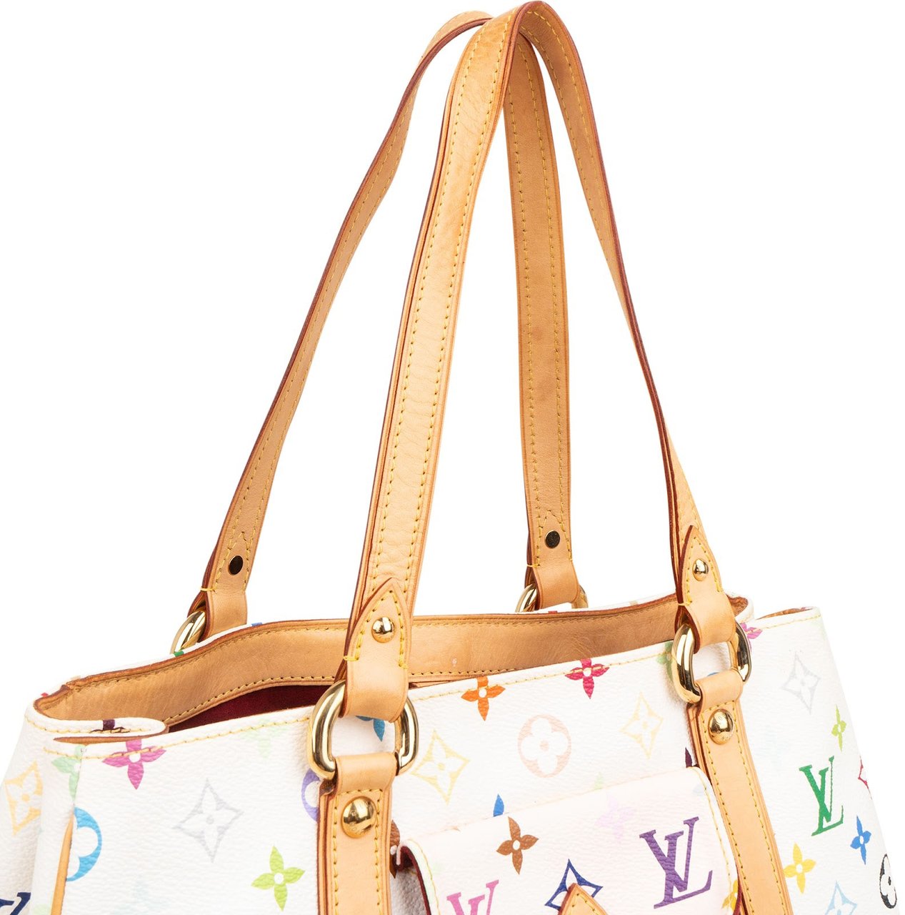 Louis Vuitton Monogram Murakami Multicolor Canvas Aurelia MM Shoulder Bag Divers