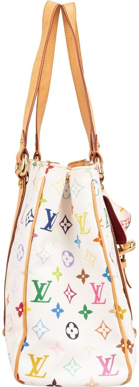 Louis Vuitton Monogram Murakami Multicolor Canvas Aurelia MM Shoulder Bag Divers