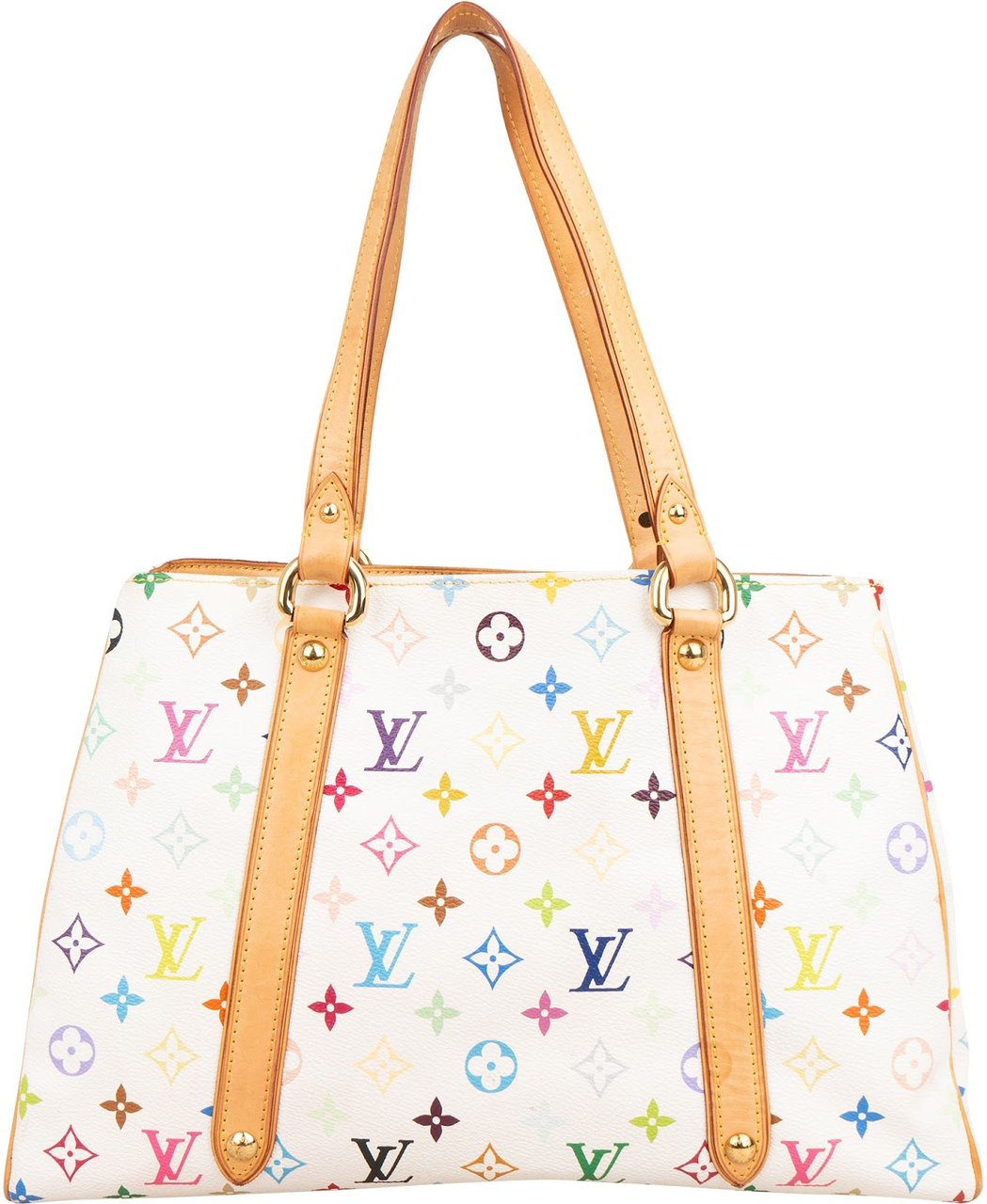 Louis Vuitton Monogram Murakami Multicolor Canvas Aurelia MM Shoulder Bag Divers