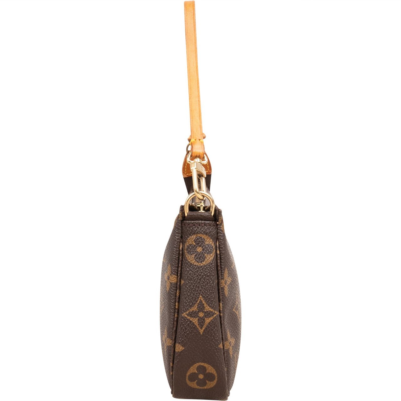Louis Vuitton Monogram Canvas Pochette Accessoires Handbag Bruin