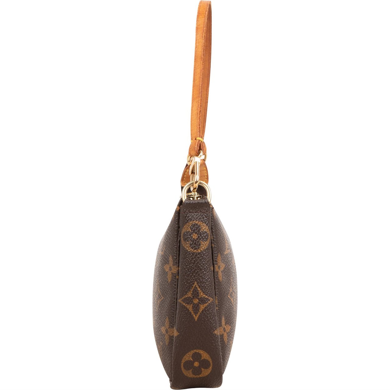Louis Vuitton Monogram Canvas Pochette Accessoires Handbag Bruin