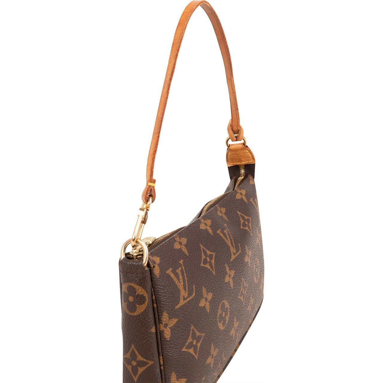 Louis Vuitton Monogram Canvas Pochette Accessoires Handbag Bruin