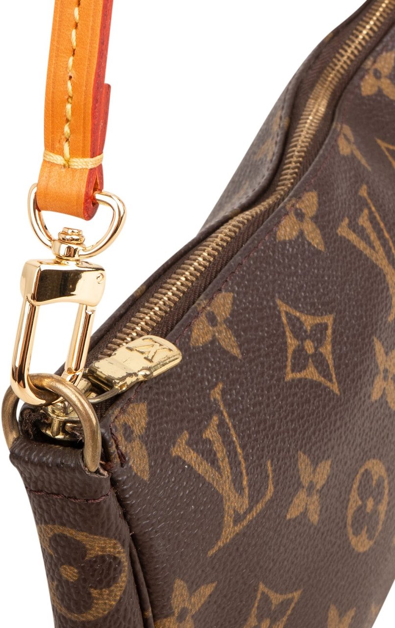 Louis Vuitton Monogram Canvas Pochette Accessoires Handbag Bruin