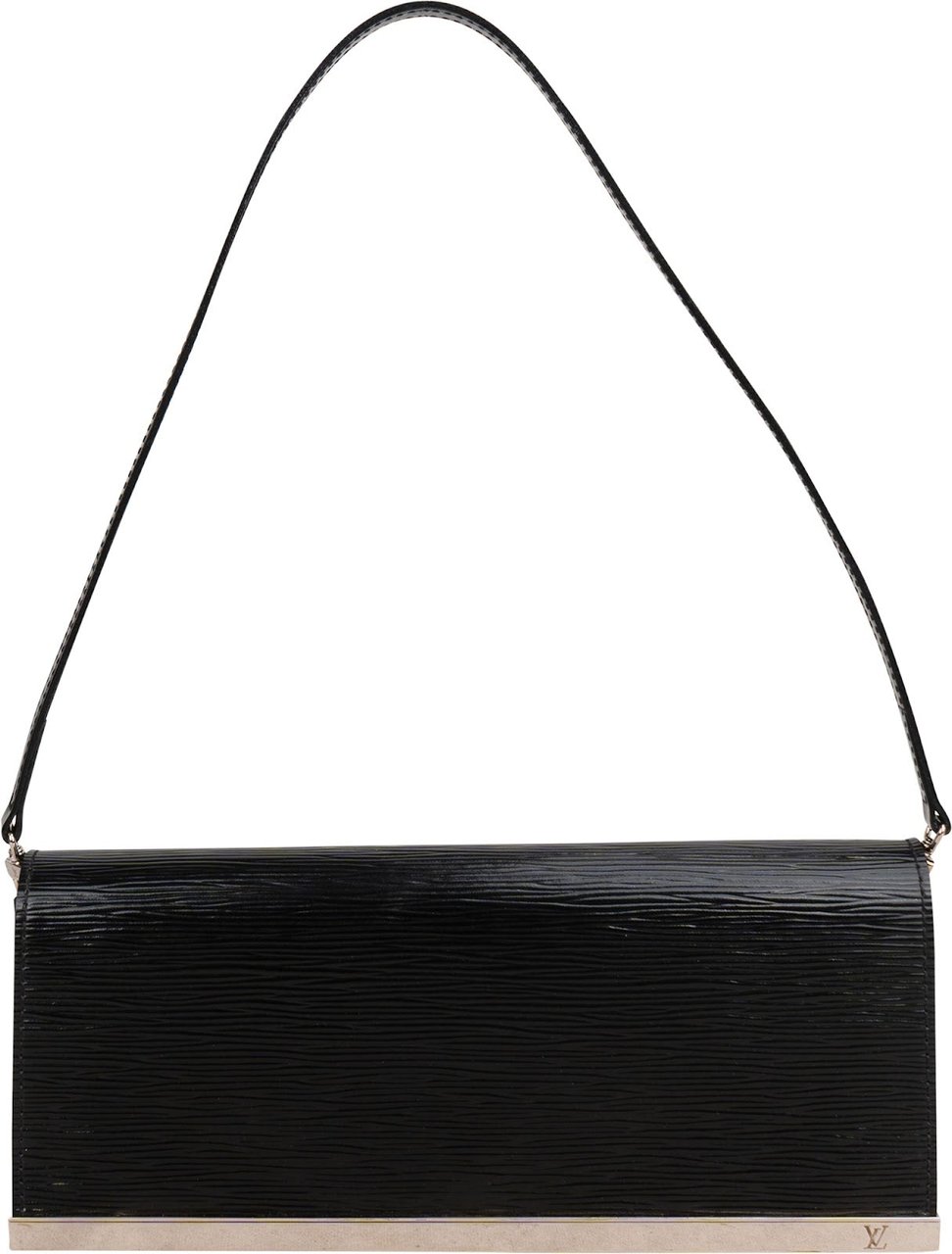 Louis Vuitton Noir Electric Epi Leather Sevigne Shoulder Bag Zwart