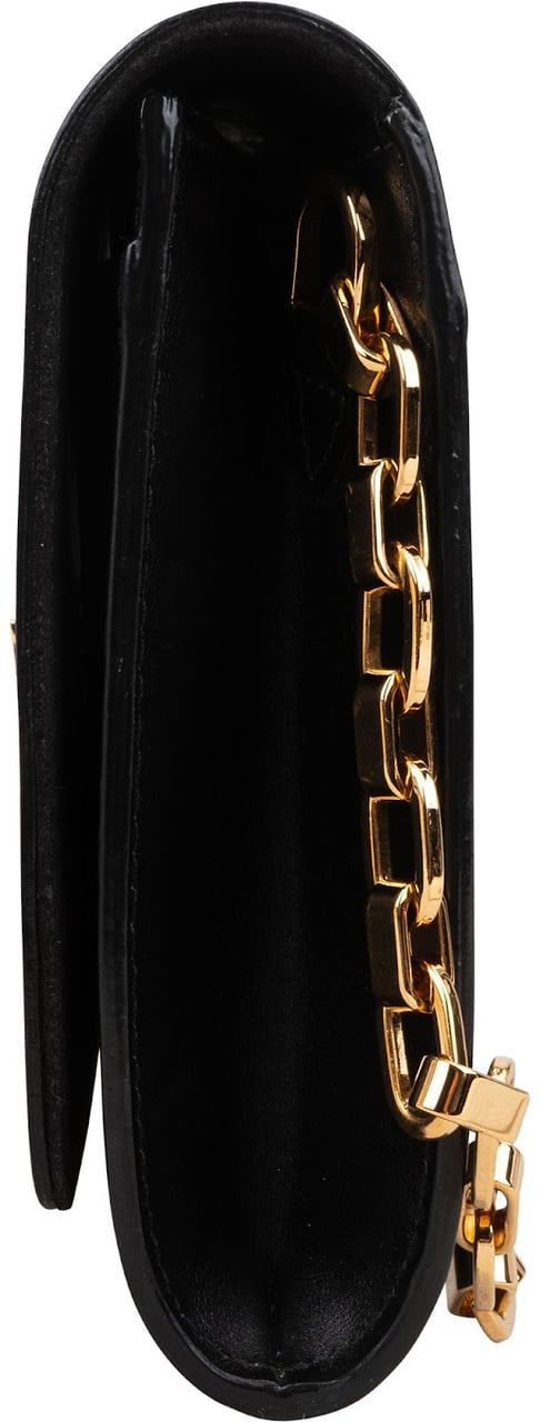 Louis Vuitton Boxcalf Twist Pochette Louise Crossbody Bag Zwart