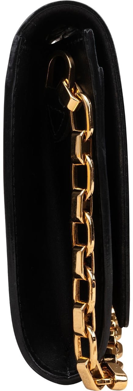 Louis Vuitton Boxcalf Twist Pochette Louise Crossbody Bag Zwart