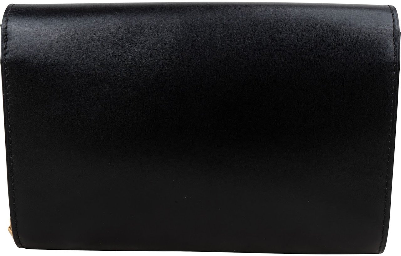 Louis Vuitton Boxcalf Twist Pochette Louise Crossbody Bag Zwart