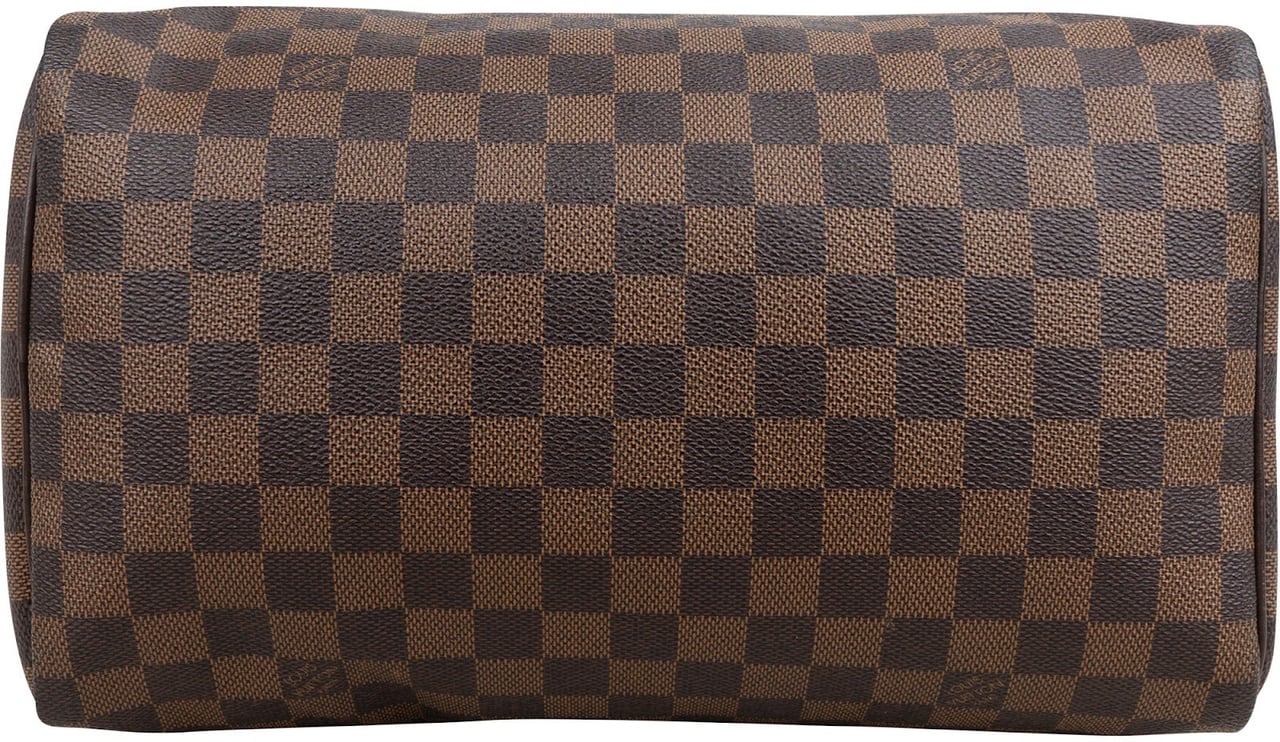 Louis Vuitton Monogram Damier Ebene Canvas Speedy 30 Handbag Bruin