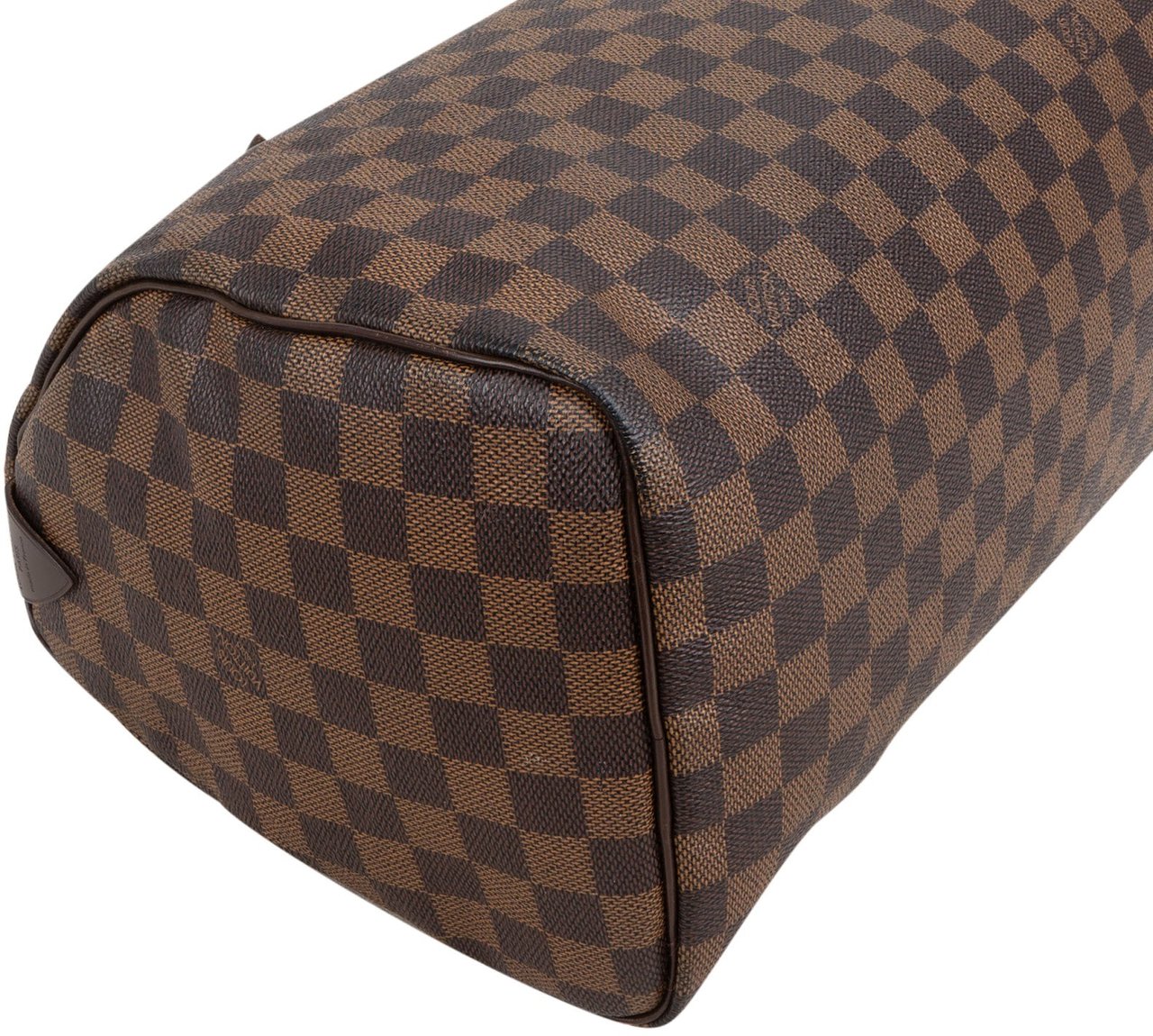 Louis Vuitton Monogram Damier Ebene Canvas Speedy 30 Handbag Bruin