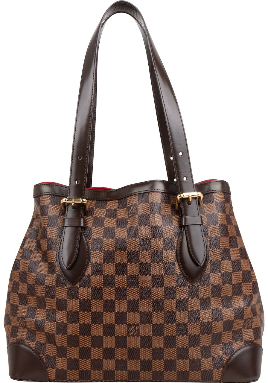 Louis Vuitton Monogram Damier Ebene Hampstead MM Shoulder Bag Bruin