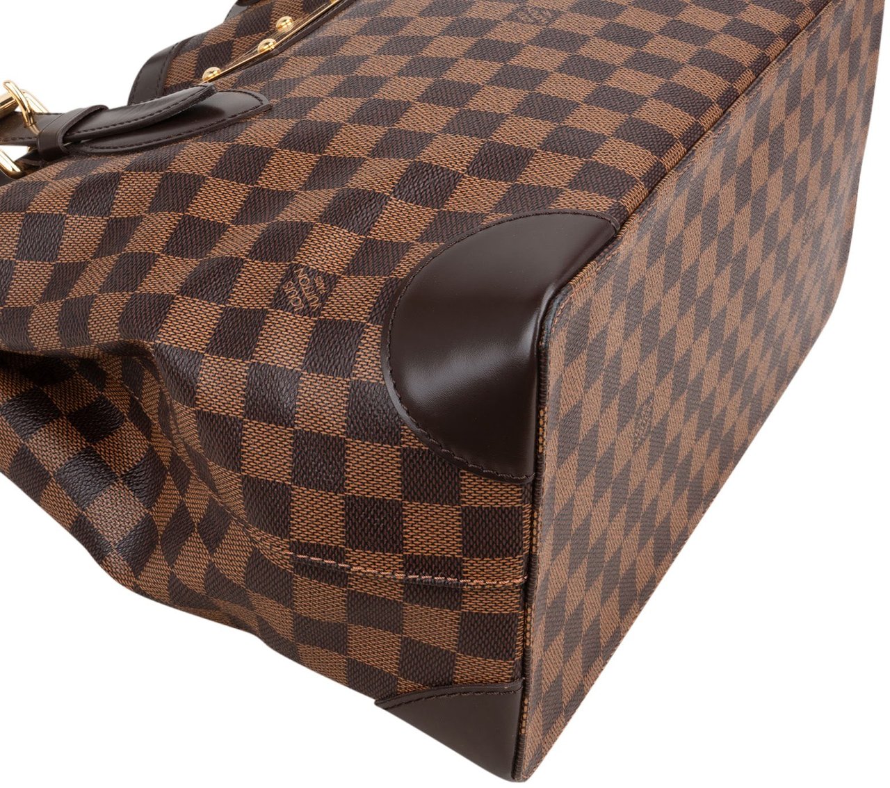 Louis Vuitton Monogram Damier Ebene Hampstead MM Shoulder Bag Bruin