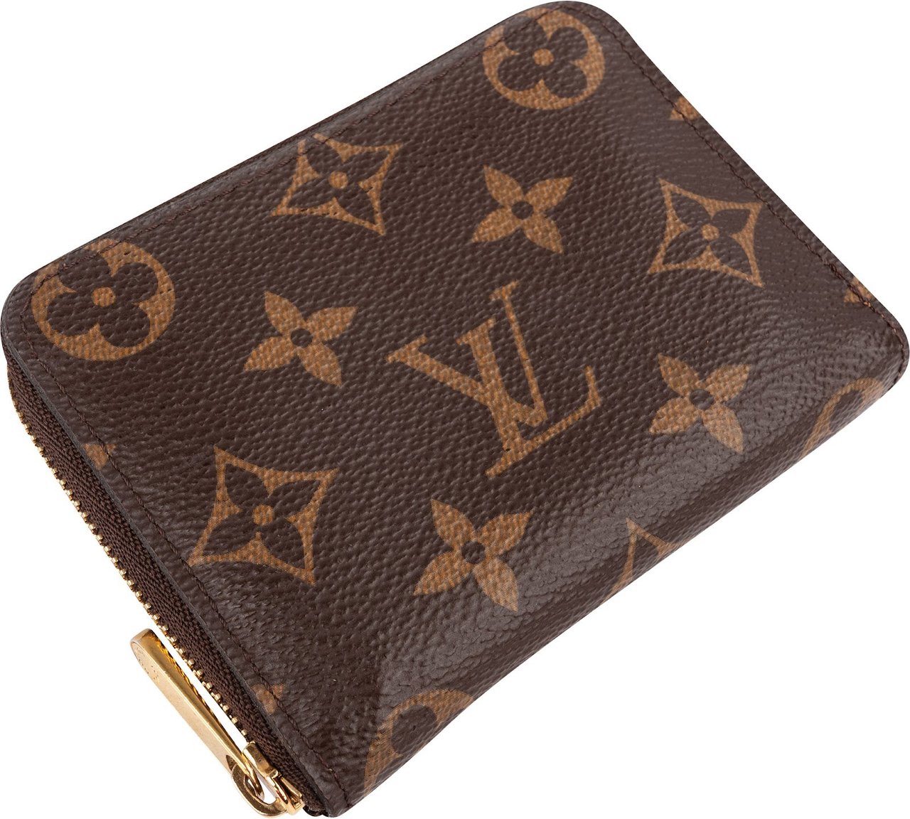 Louis Vuitton Monogram Canvas Zippy Coin Wallet Bruin