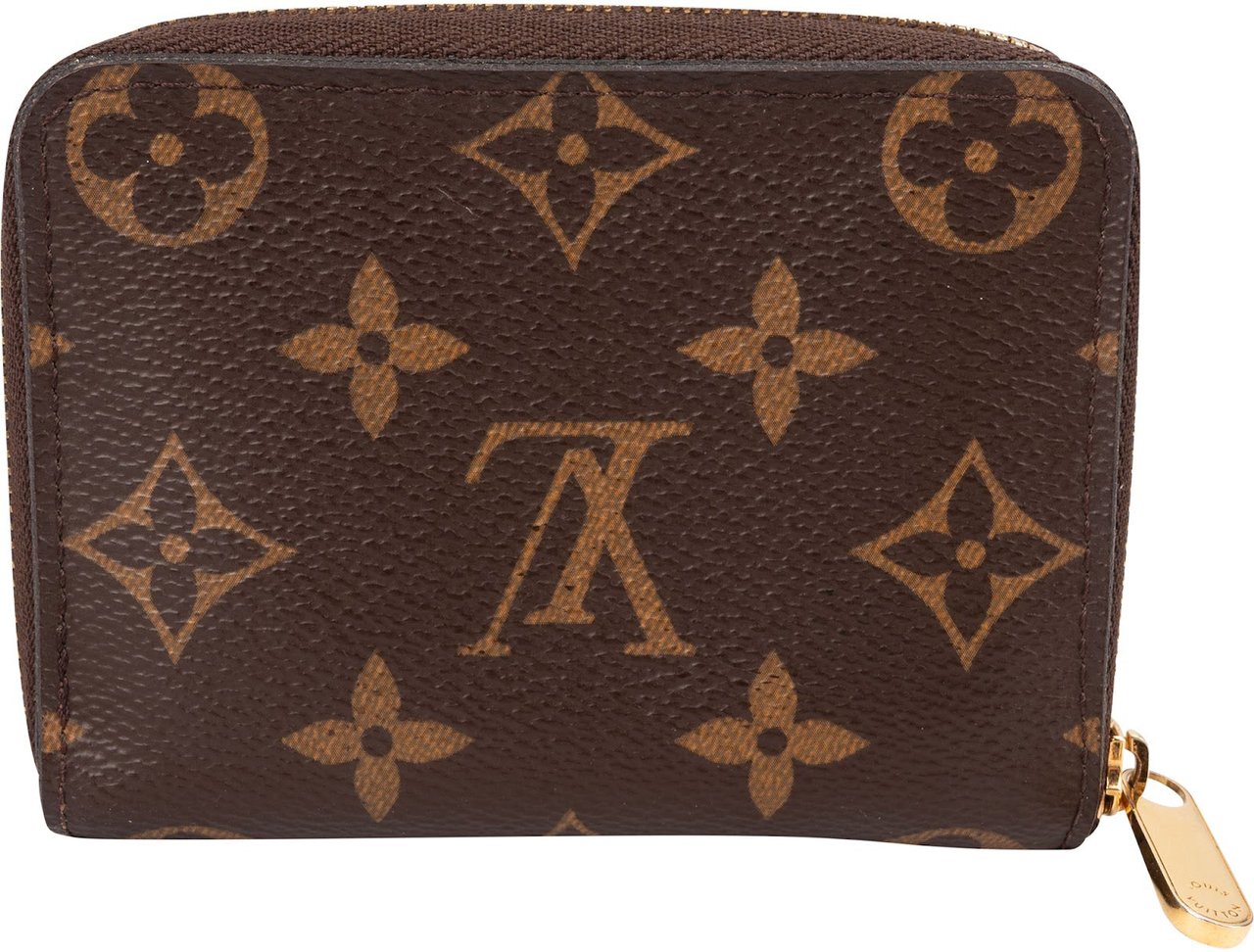 Louis Vuitton Monogram Canvas Zippy Coin Wallet Bruin