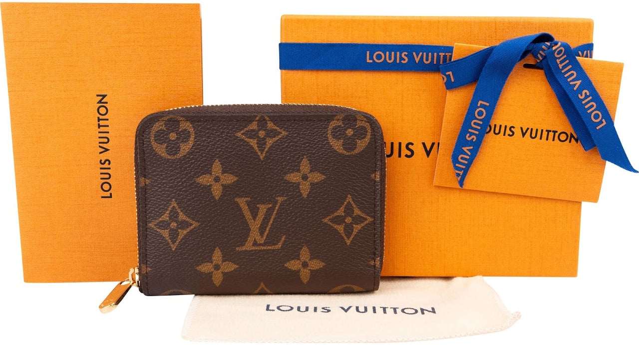 Louis Vuitton Monogram Canvas Zippy Coin Wallet Bruin