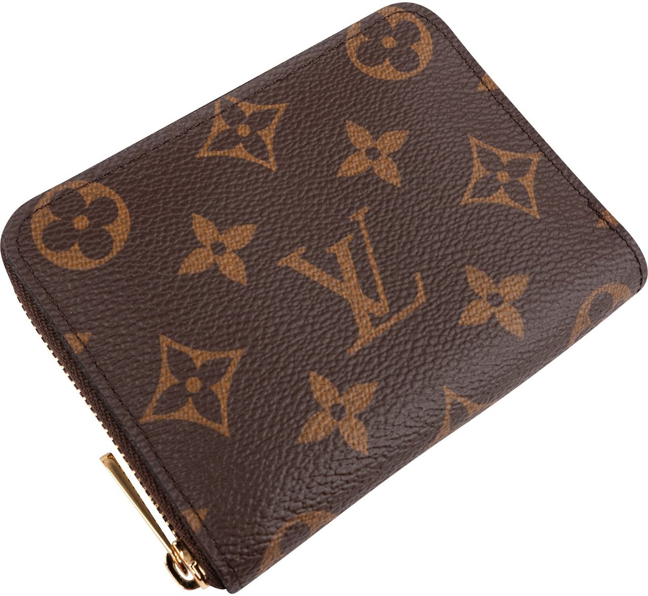 Louis Vuitton Monogram Canvas Zippy Coin Wallet Bruin