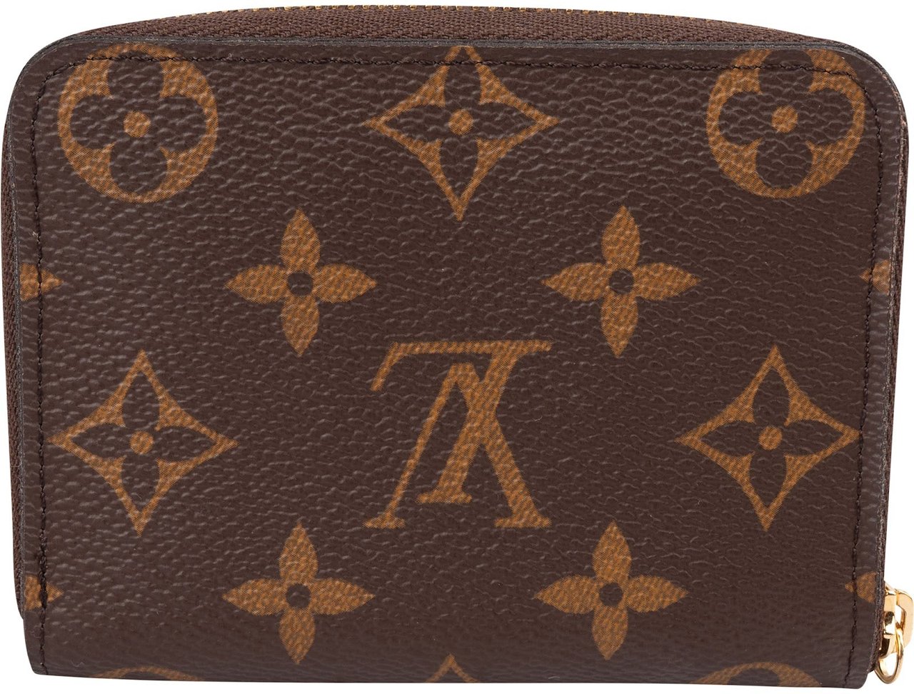 Louis Vuitton Monogram Canvas Zippy Coin Wallet Bruin