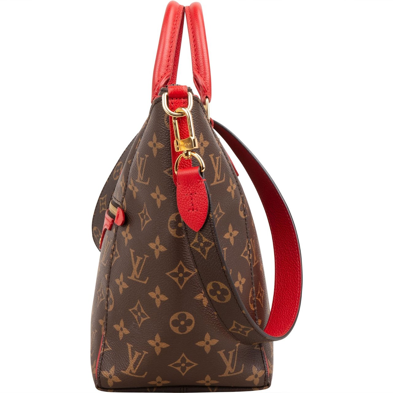 Louis Vuitton Monogram Canvas Tournelle PM Handbag Bruin