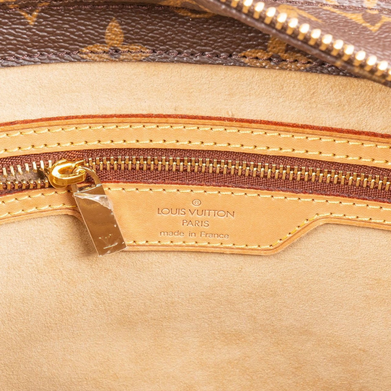 Louis Vuitton Monogram Canvas Luco Shoulder Bag Bruin