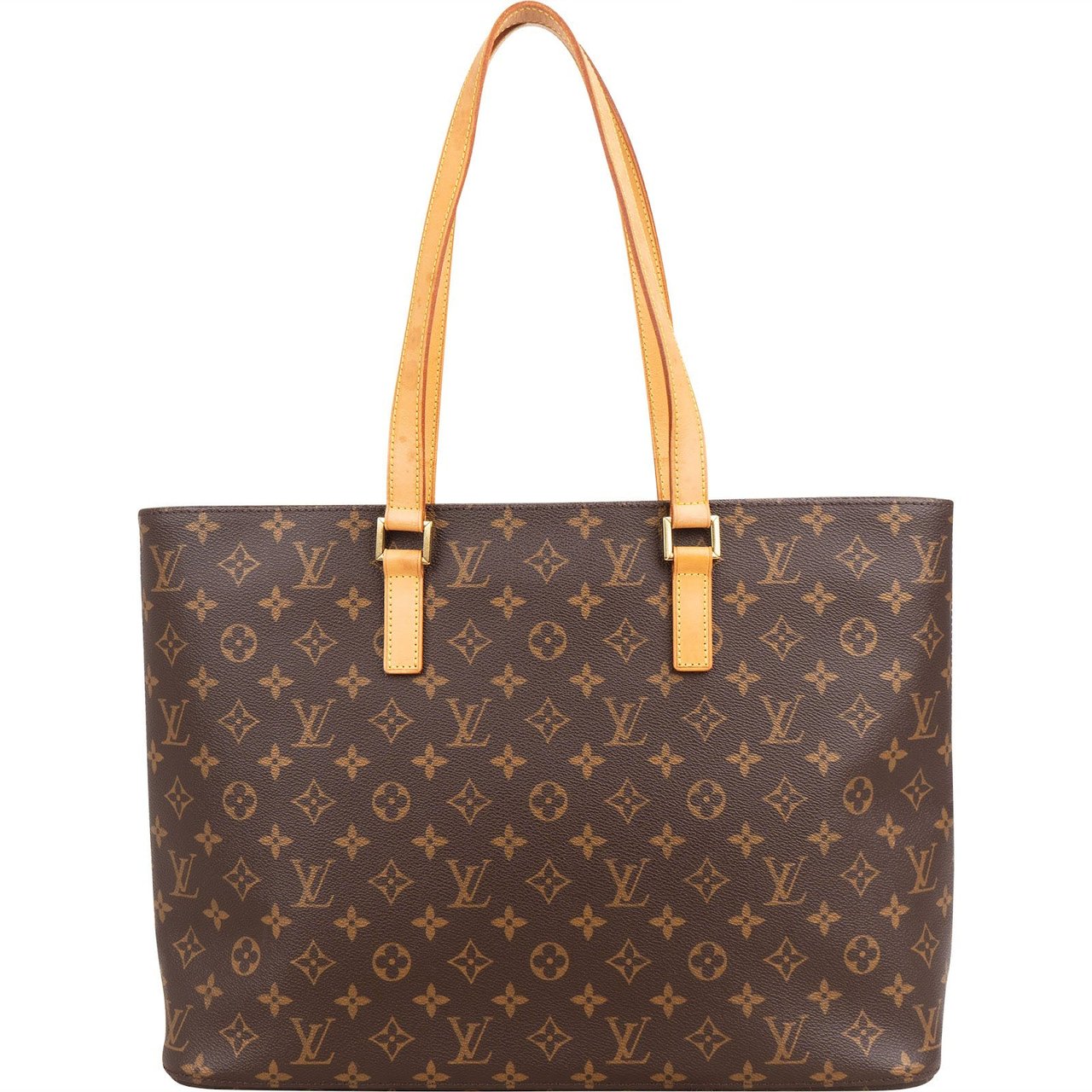 Louis Vuitton Monogram Canvas Luco Shoulder Bag Bruin