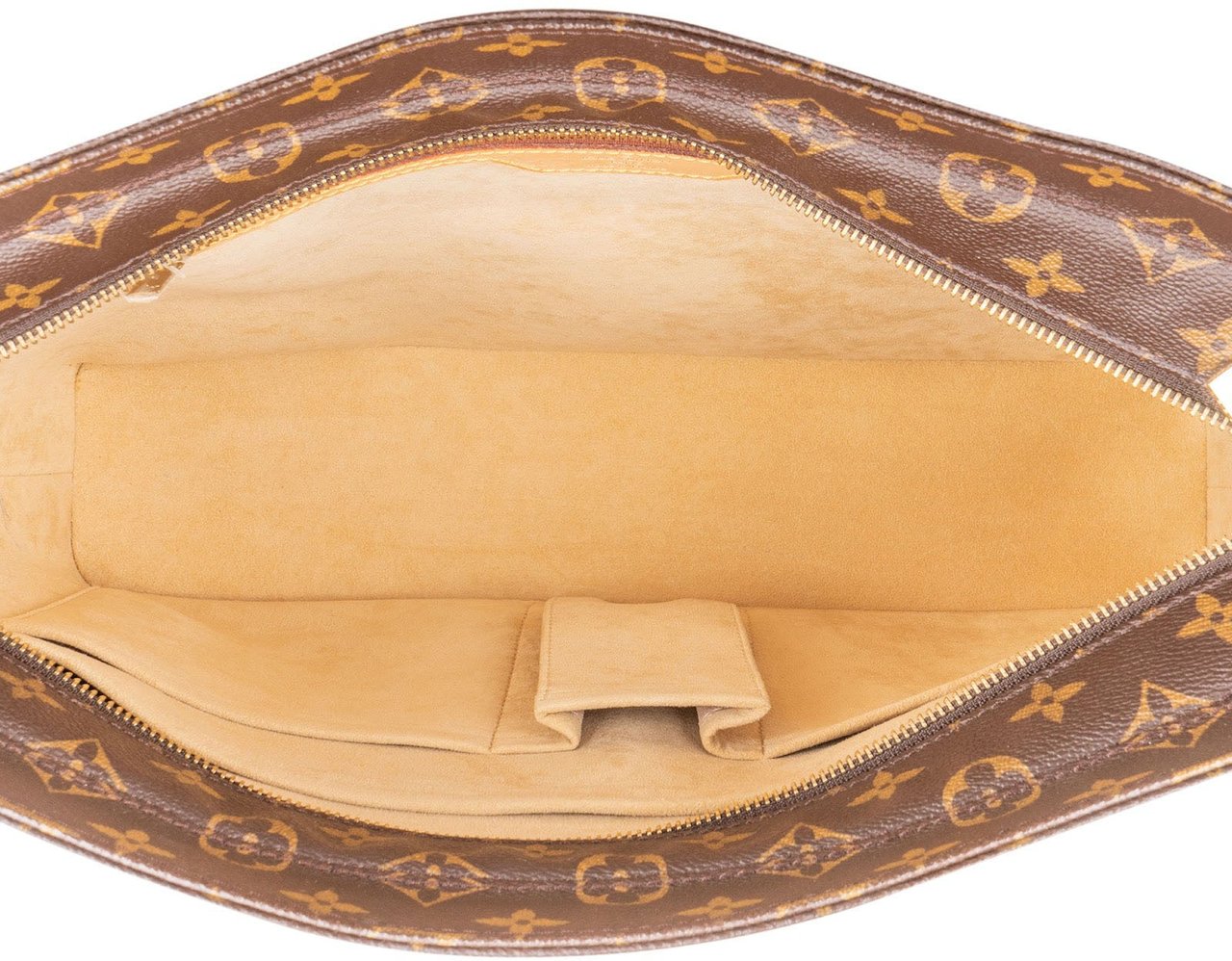 Louis Vuitton Monogram Canvas Luco Shoulder Bag Bruin
