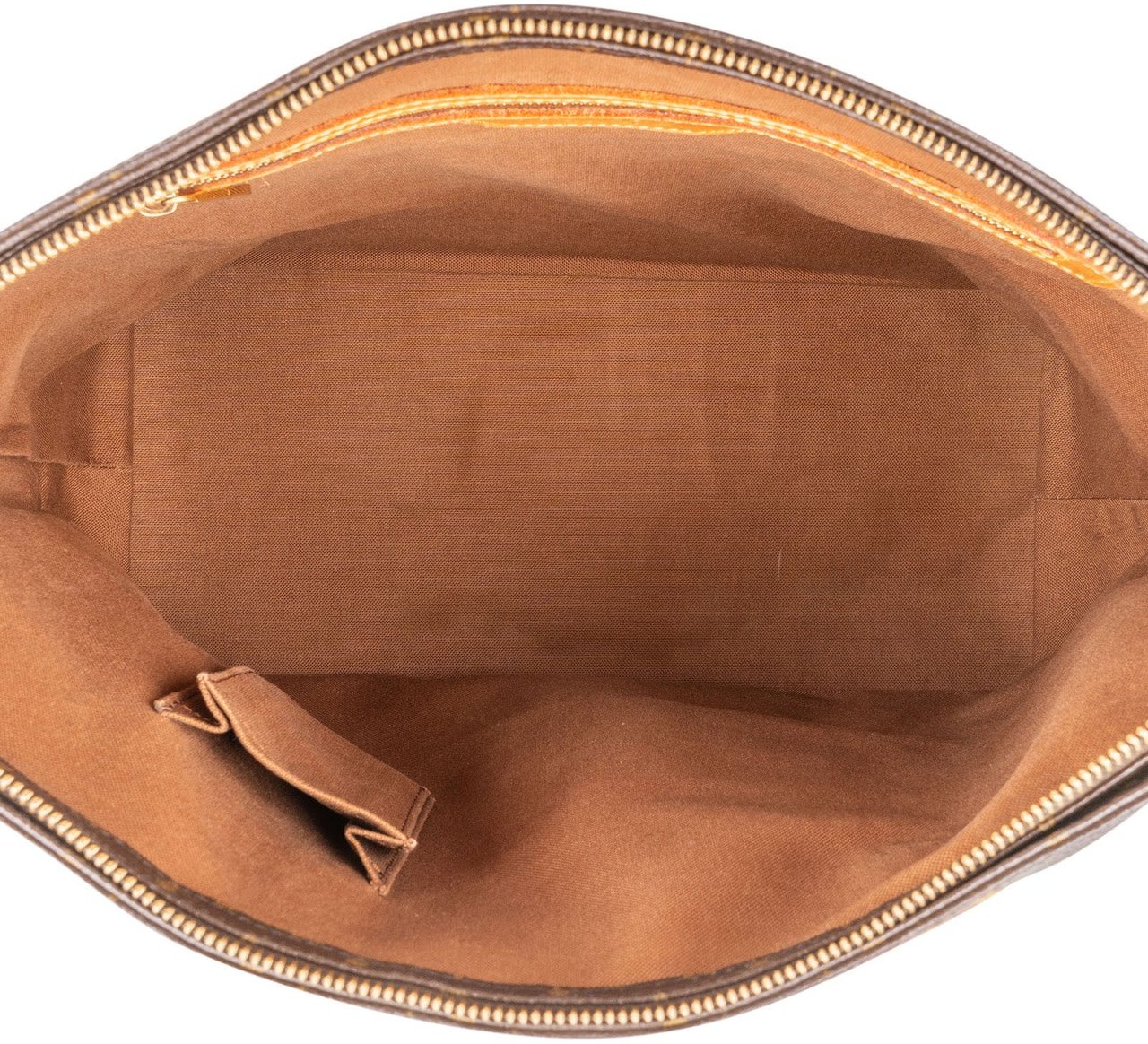 Louis Vuitton Monogram Canvas Cabas Mezzo Shoulder Bag Bruin