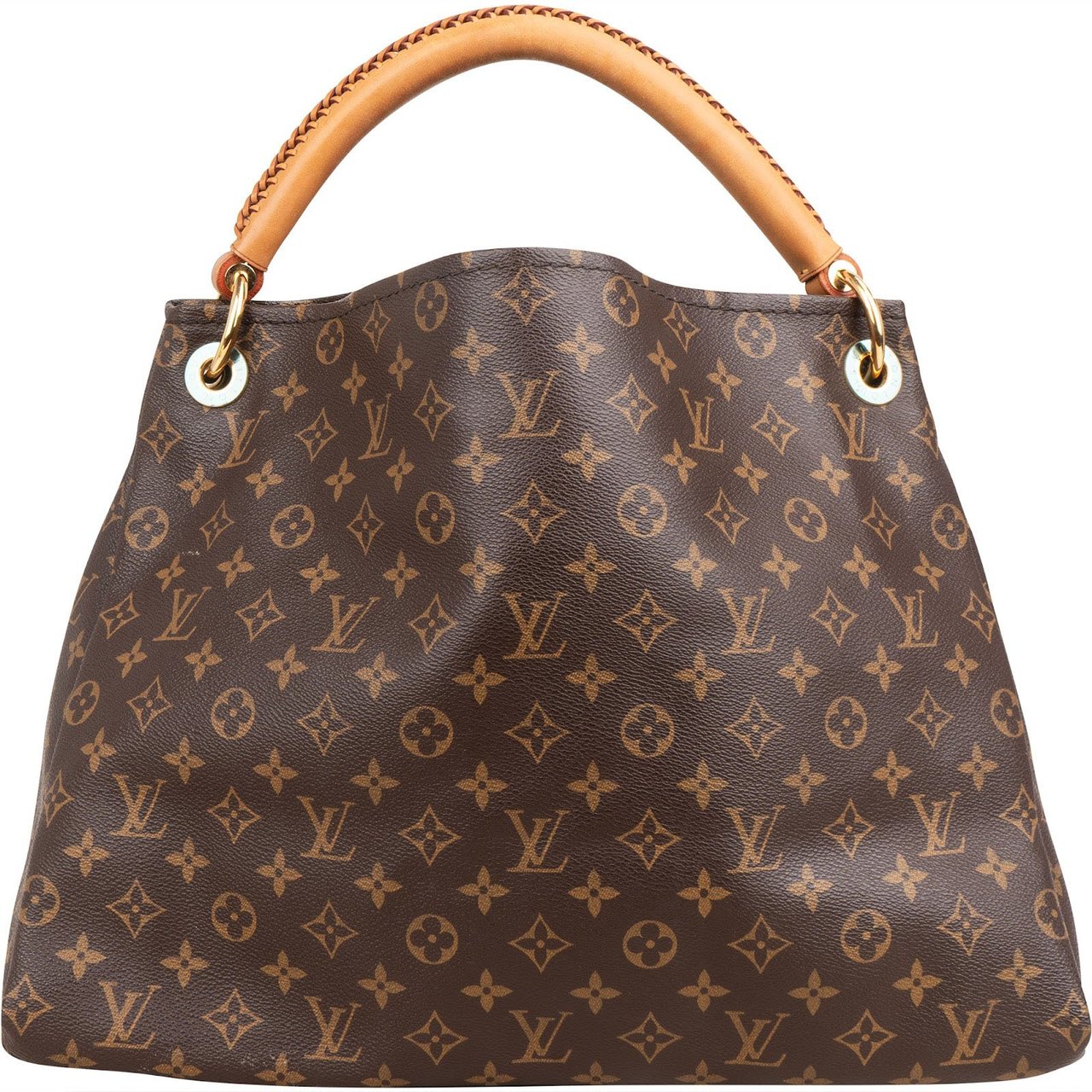 Louis Vuitton Monogram Canvas Artsy MM Shoulder Bag Bruin
