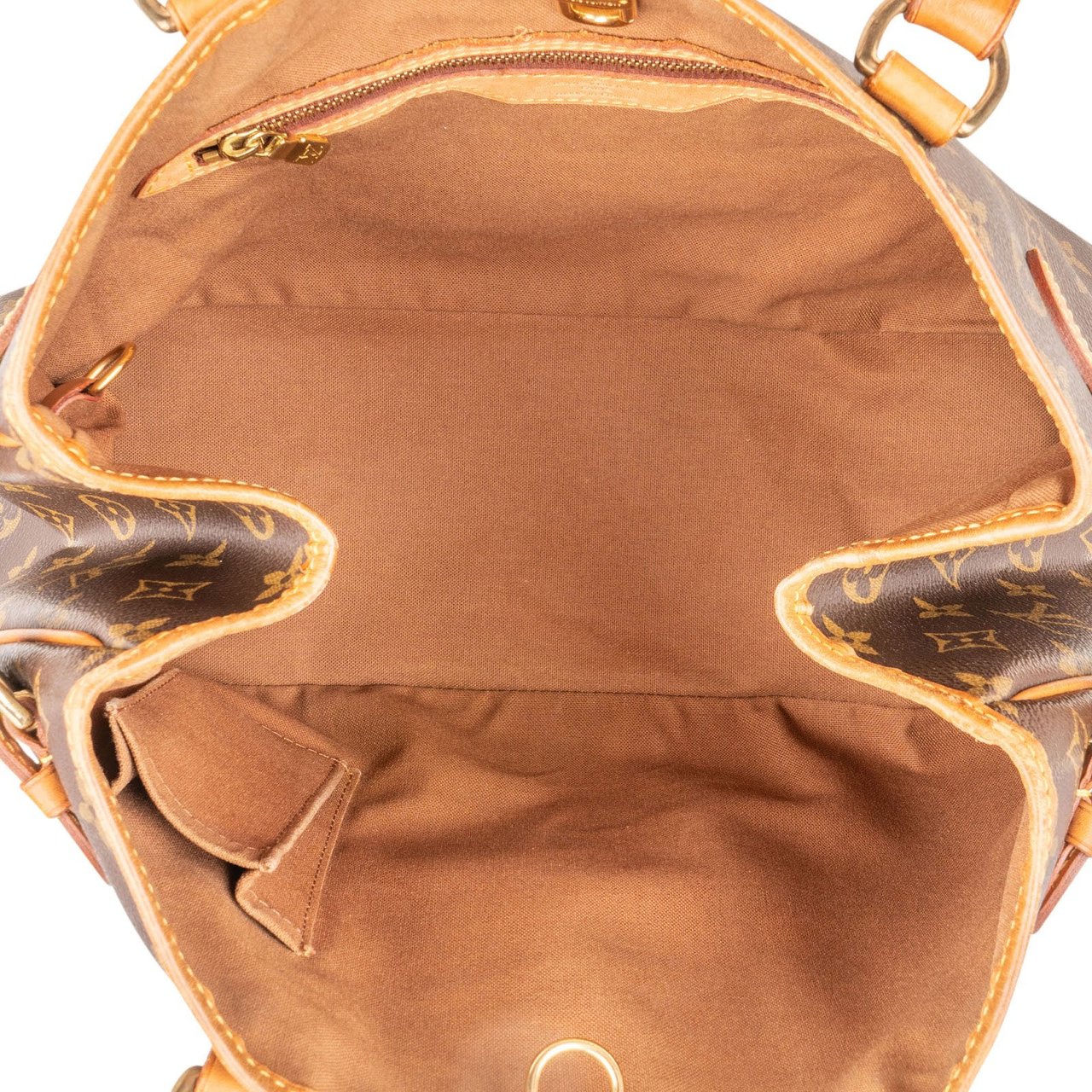 Louis Vuitton Monogram Canvas Batignolles Horizontal Shoulder Bag Bruin