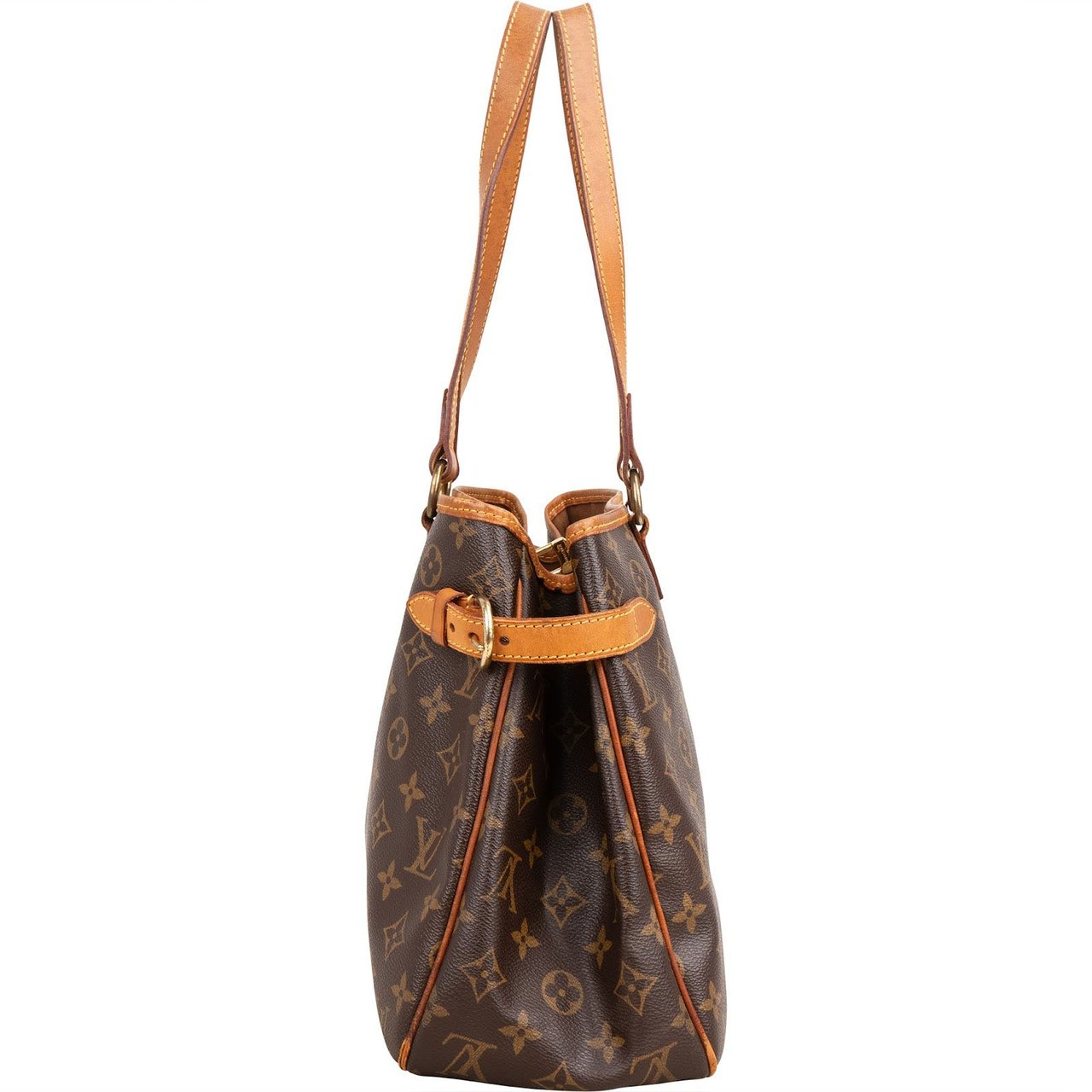 Louis Vuitton Monogram Canvas Batignolles Horizontal Shoulder Bag Bruin
