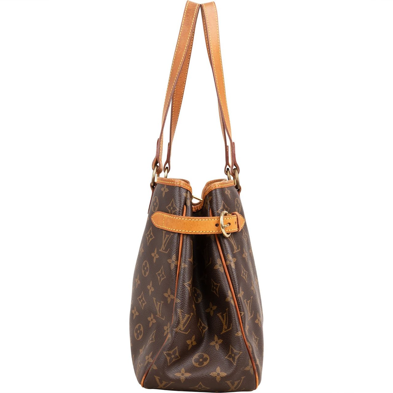 Louis Vuitton Monogram Canvas Batignolles Horizontal Shoulder Bag Bruin