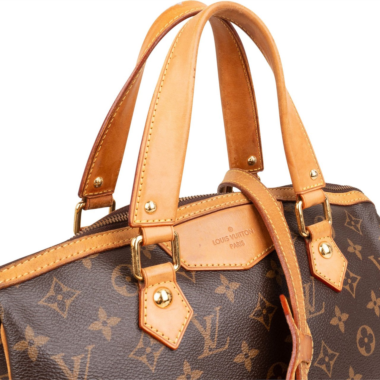 Louis Vuitton Monogram Canvas Retiro PM Handbag Bruin
