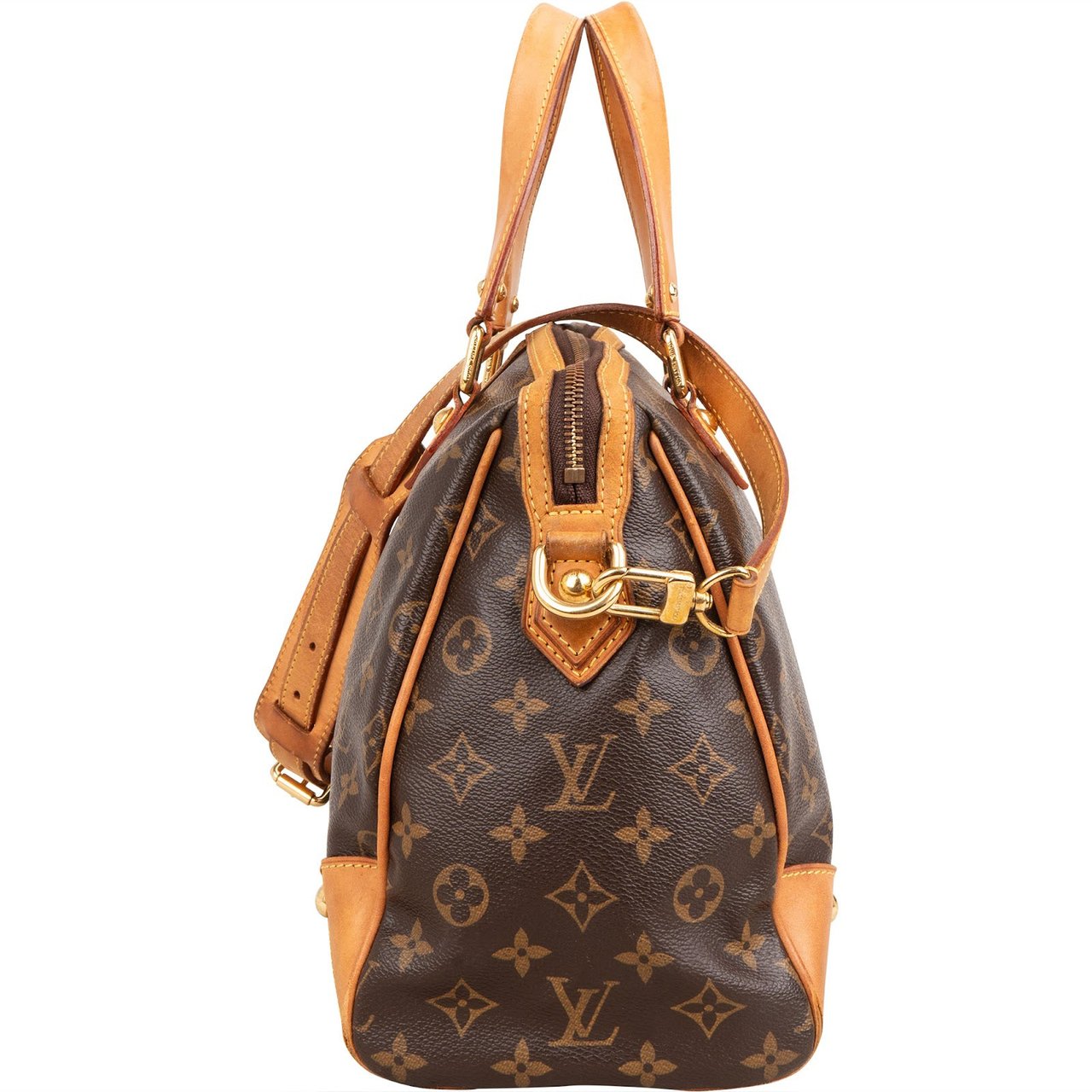 Louis Vuitton Monogram Canvas Retiro PM Handbag Bruin