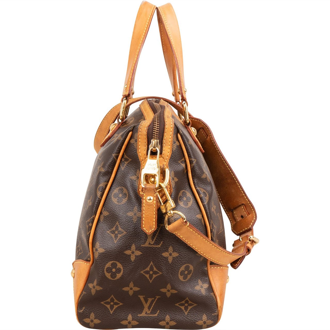 Louis Vuitton Monogram Canvas Retiro PM Handbag Bruin