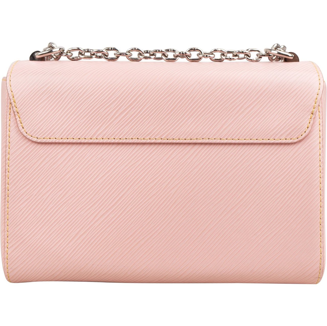Louis Vuitton Pink Epi Leather Twist MM Crossbody Bag Roze