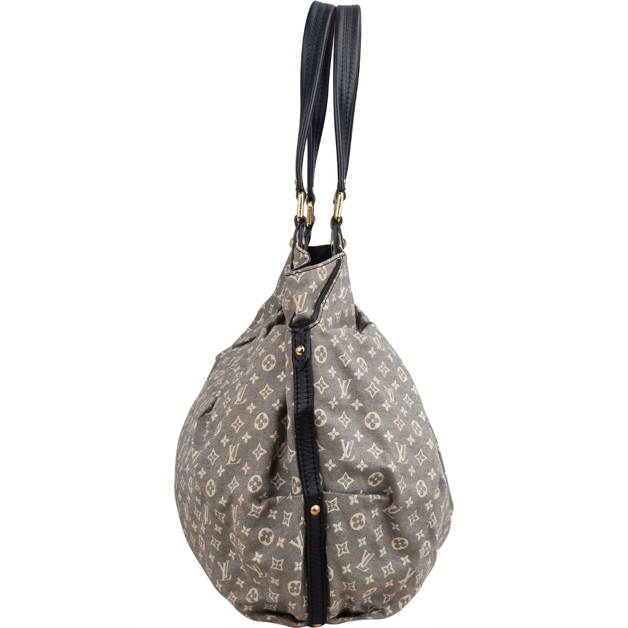 Louis Vuitton Monogram Mini Lin Idylle Shoulder Bag Donkergrijs