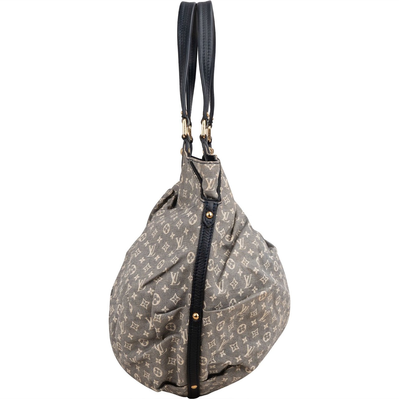 Louis Vuitton Monogram Mini Lin Idylle Shoulder Bag Donkergrijs