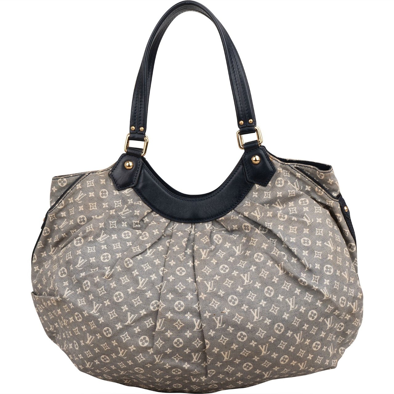 Louis Vuitton Monogram Mini Lin Idylle Shoulder Bag Donkergrijs
