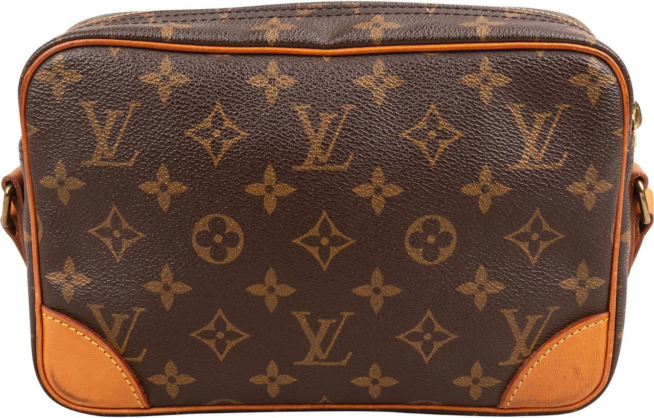 Louis Vuitton Monogram Canvas Trocadero 23 Crossbody Bag Bruin