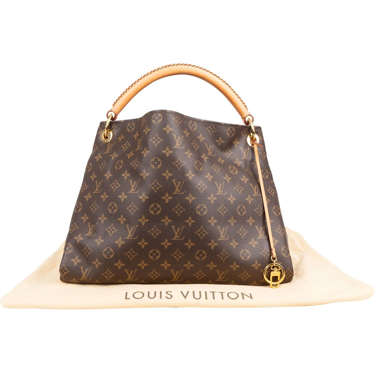 Louis Vuitton Monogram Canvas Artsy MM Shoulder Bag Bruin